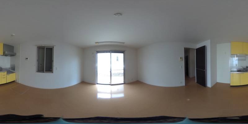 パノラマ画像リビング