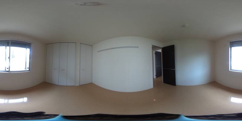 パノラマ画像洋室