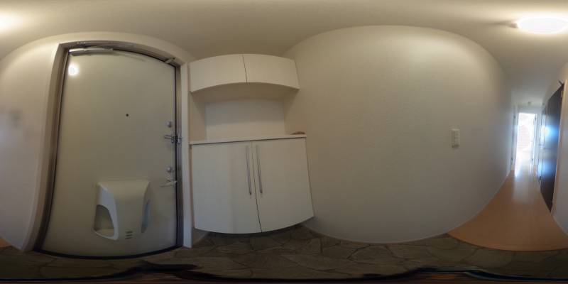 パノラマ画像玄関