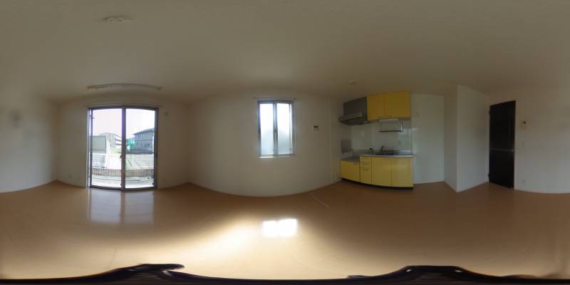 パノラマ画像リビング