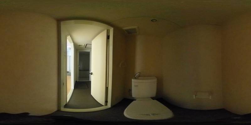 パノラマ画像トイレ