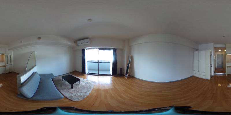 パノラマ画像洋室