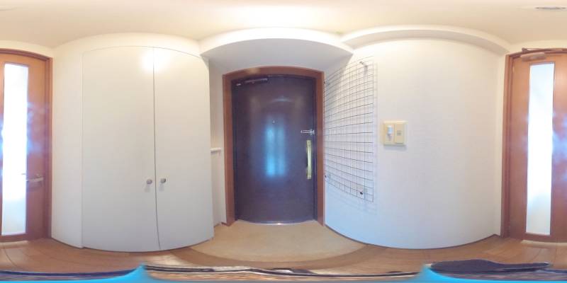 パノラマ画像玄関