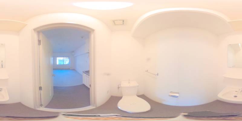 パノラマ画像トイレ