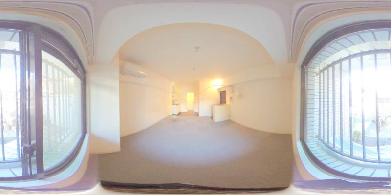 パノラマ画像洋室