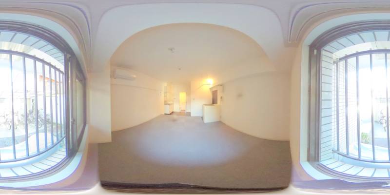 パノラマ画像洋室