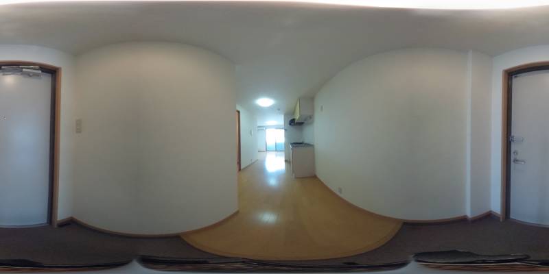 パノラマ画像玄関