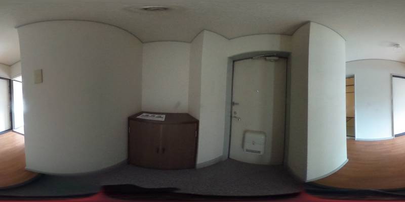 パノラマ画像玄関