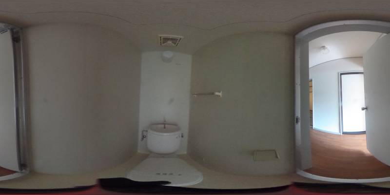 パノラマ画像トイレ