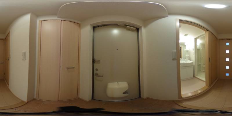 パノラマ画像玄関