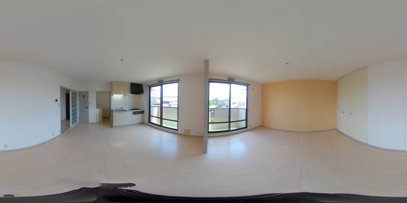 パノラマ画像リビング