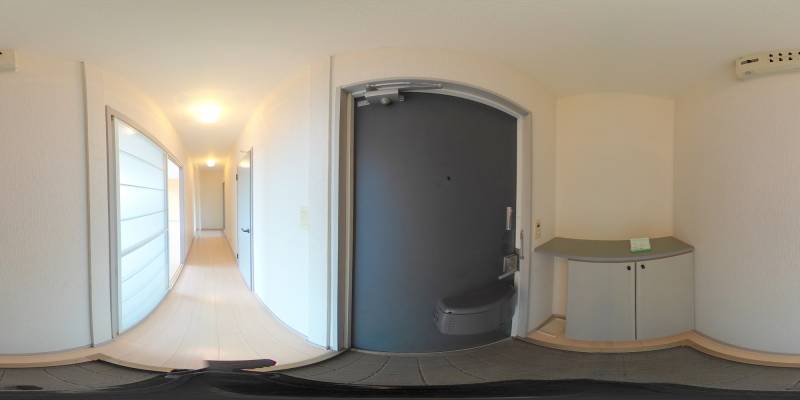 パノラマ画像玄関