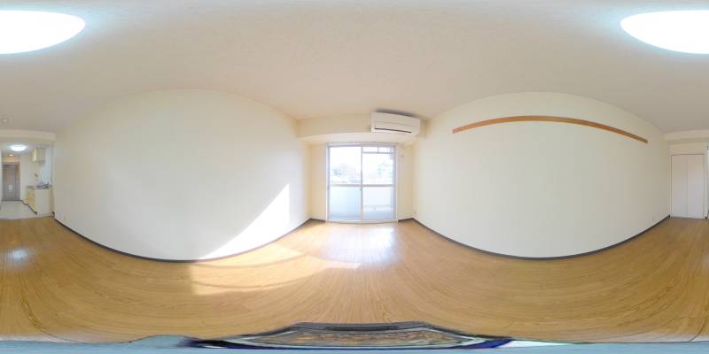 パノラマ画像洋室