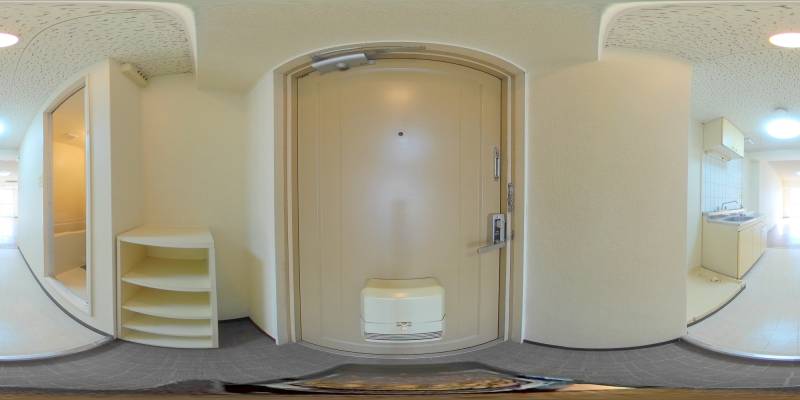 パノラマ画像玄関