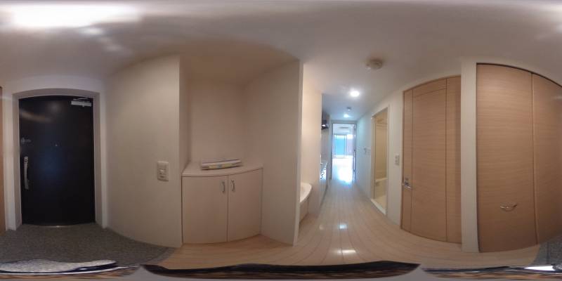 パノラマ画像玄関