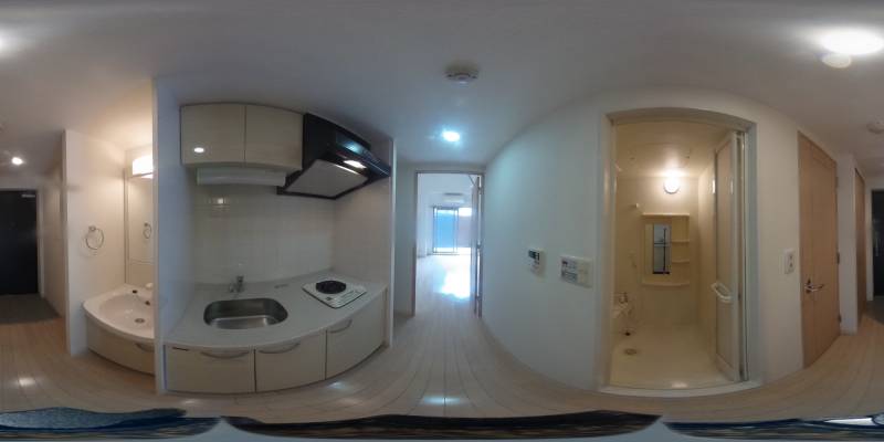 パノラマ画像キッチン