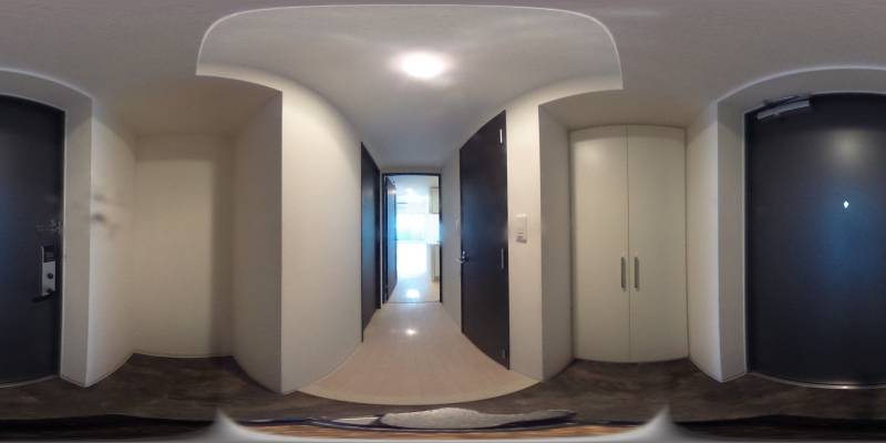 パノラマ画像玄関