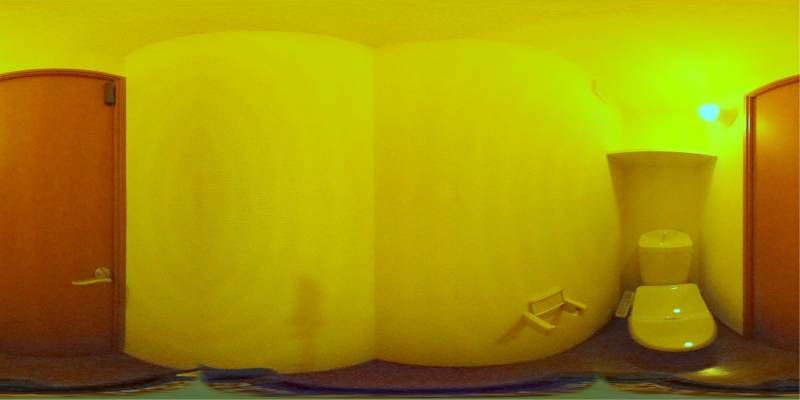 パノラマ画像トイレ