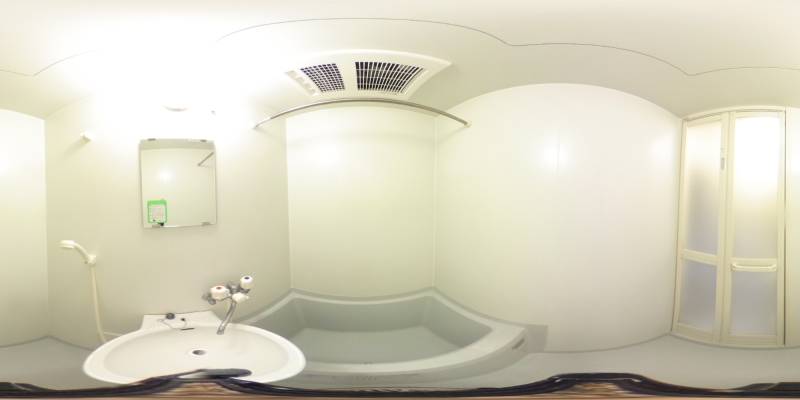 パノラマ画像バスルーム