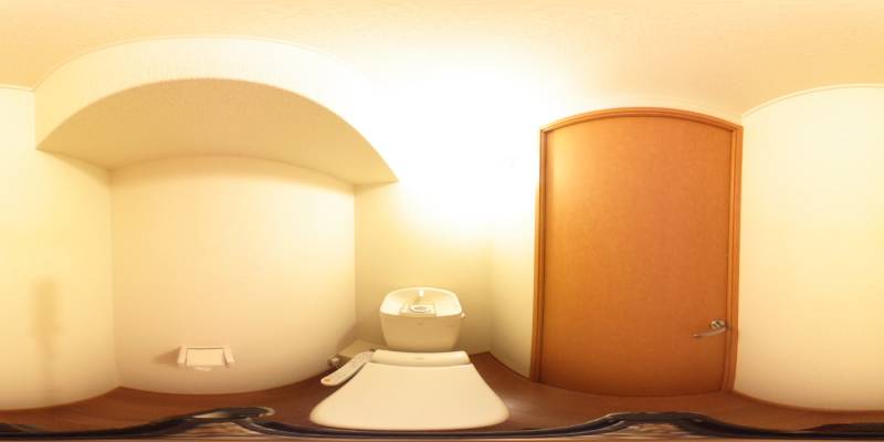 パノラマ画像トイレ