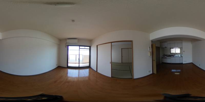 パノラマ画像リビング