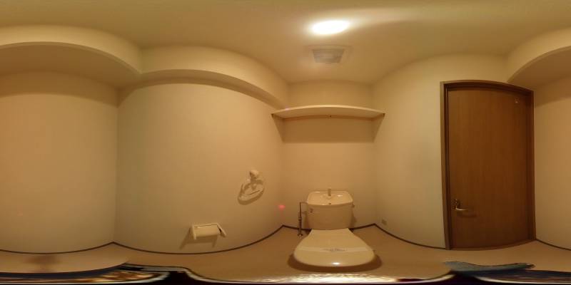 パノラマ画像トイレ