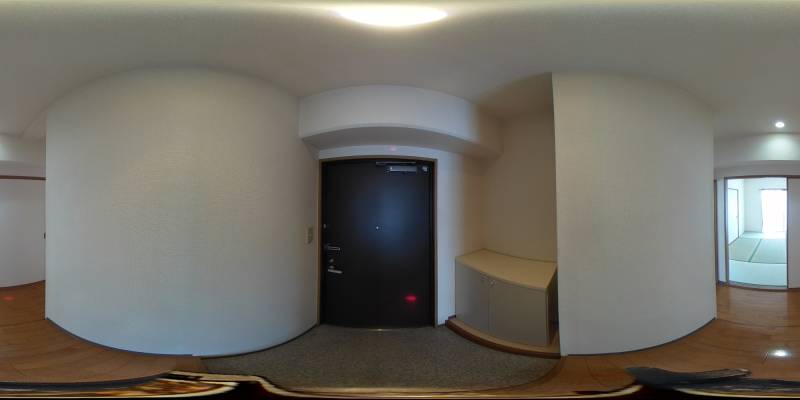 パノラマ画像玄関