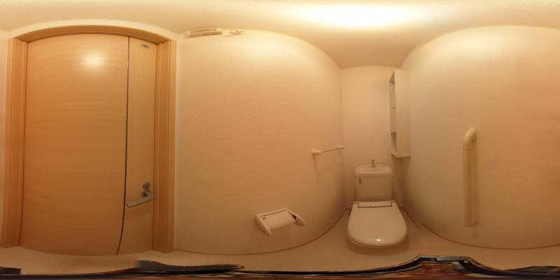 パノラマ画像トイレ