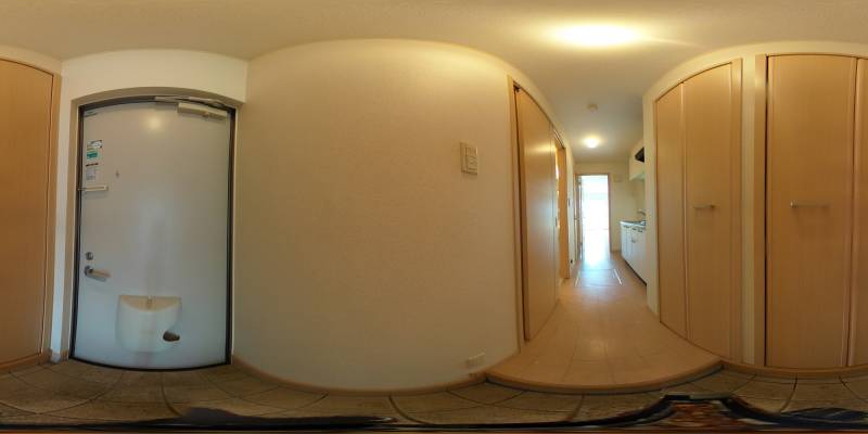 パノラマ画像玄関