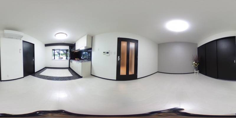 パノラマ画像リビング