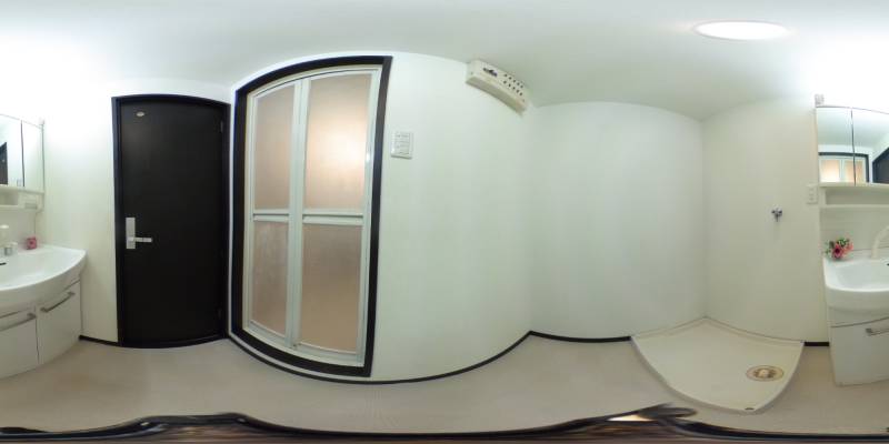 パノラマ画像洗面所