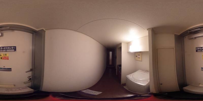 パノラマ画像玄関