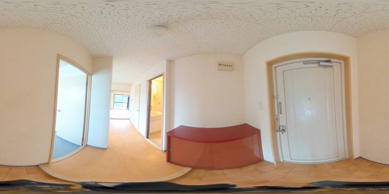 パノラマ画像玄関