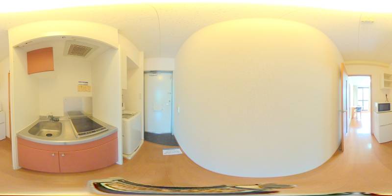パノラマ画像キッチン