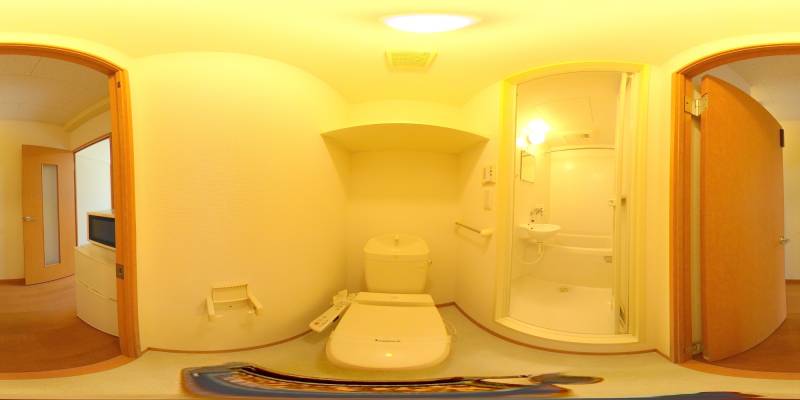 パノラマ画像トイレ