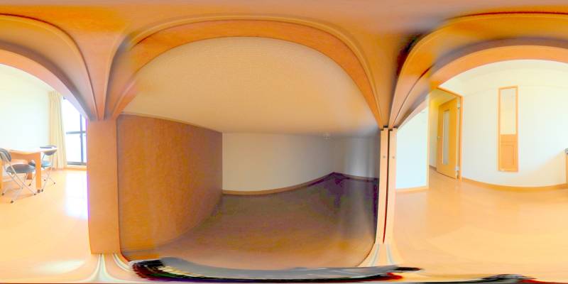 パノラマ画像洋室