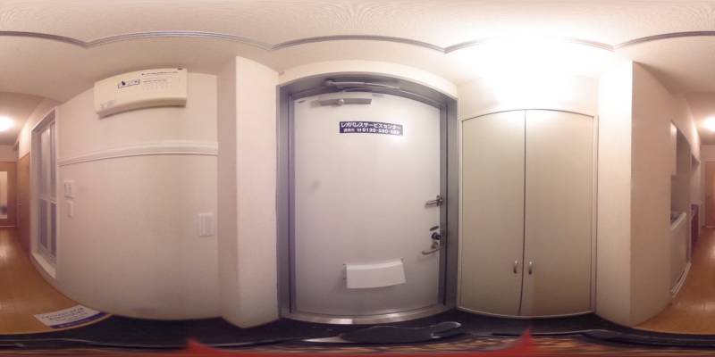 パノラマ画像玄関