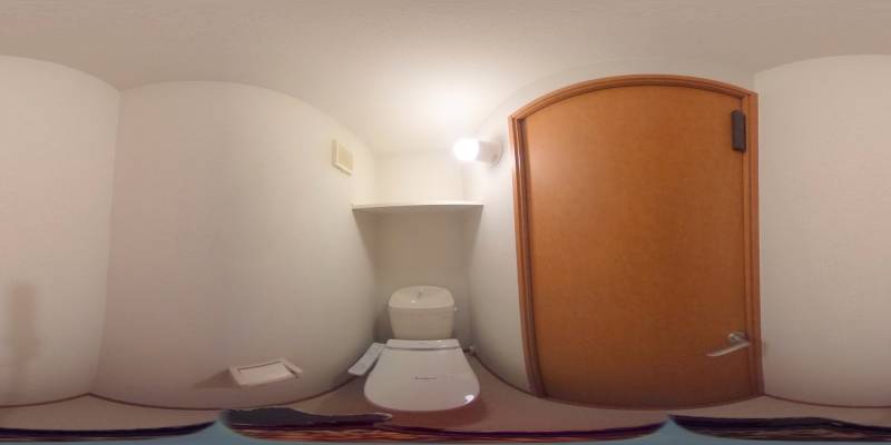 パノラマ画像トイレ