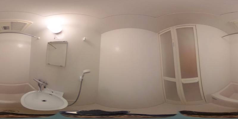 パノラマ画像バスルーム