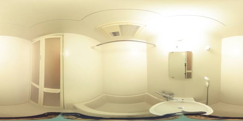 パノラマ画像バスルーム