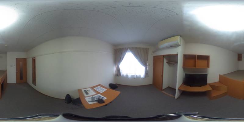 パノラマ画像洋室