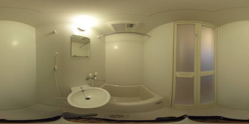 パノラマ画像バスルーム