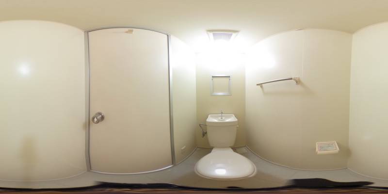 パノラマ画像トイレ