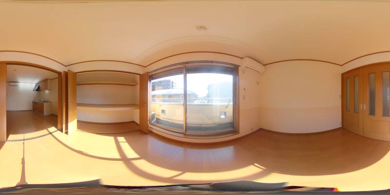 パノラマ画像洋室