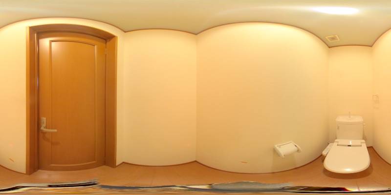 パノラマ画像トイレ