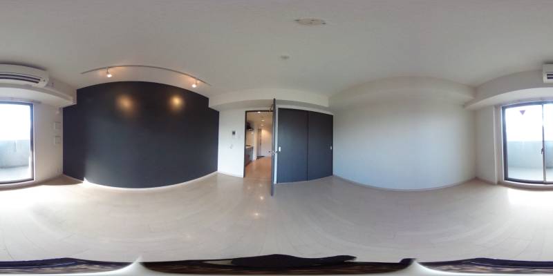 パノラマ画像洋室