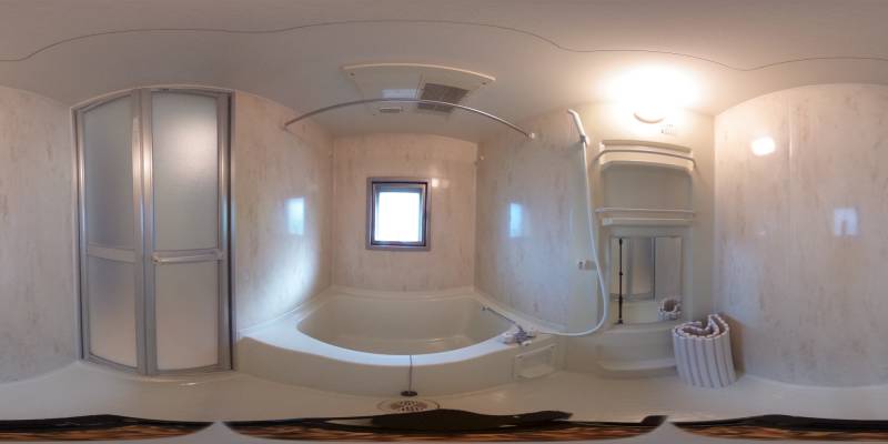 パノラマ画像バスルーム