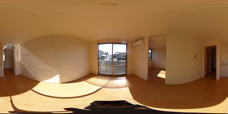 パノラマ画像リビング