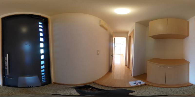 パノラマ画像玄関