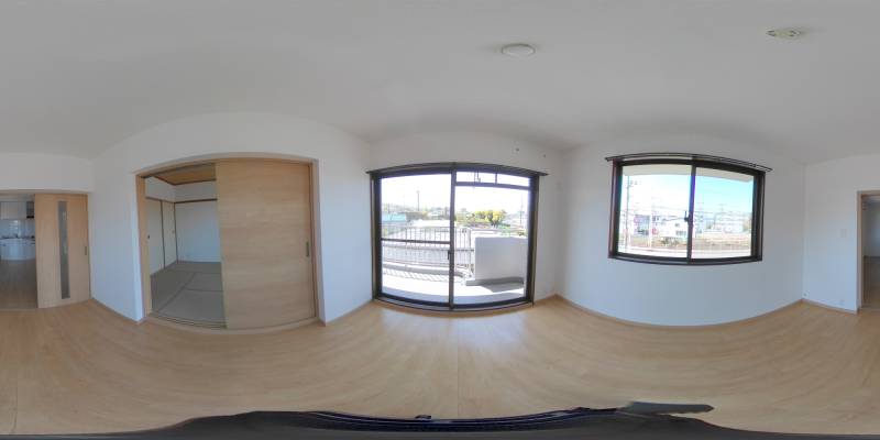 パノラマ画像洋室